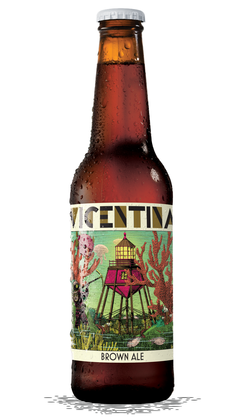 Brown Ale Beer bottle