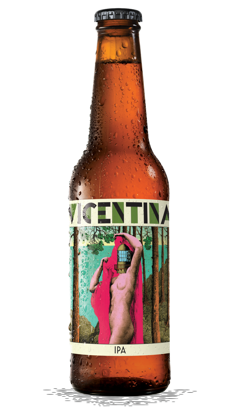 IPA Beer bottle